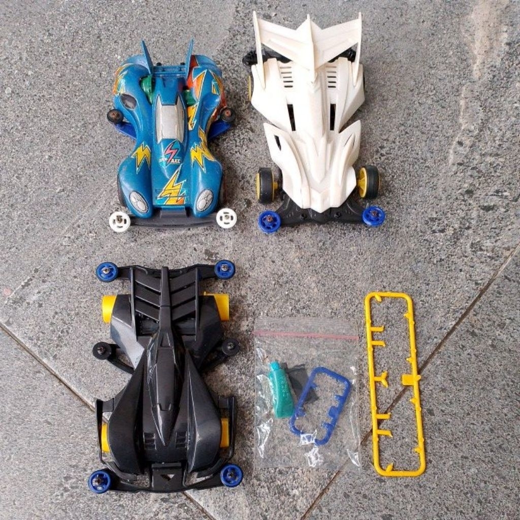 Mainan Mini 4WD Tamiya Auldey Spin-Axe Super one