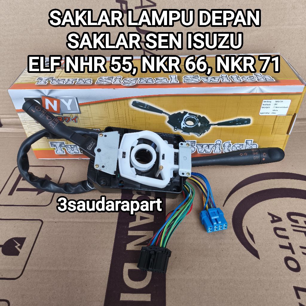 SAKLAR LAMPU DEPAN/SAKLAR SEN ISUZU ELF NHR 55, NKR 66, NKR 71 MEREK DNY