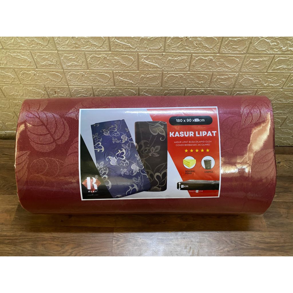Kasur Lipat Busa Rubby Karlip Murah Kasur Gulung 90x180x5 90x180x10