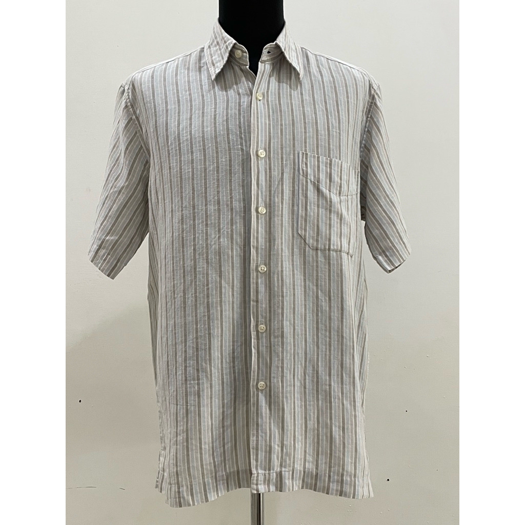 Kemeja pria lengan pendek Nail preloved.