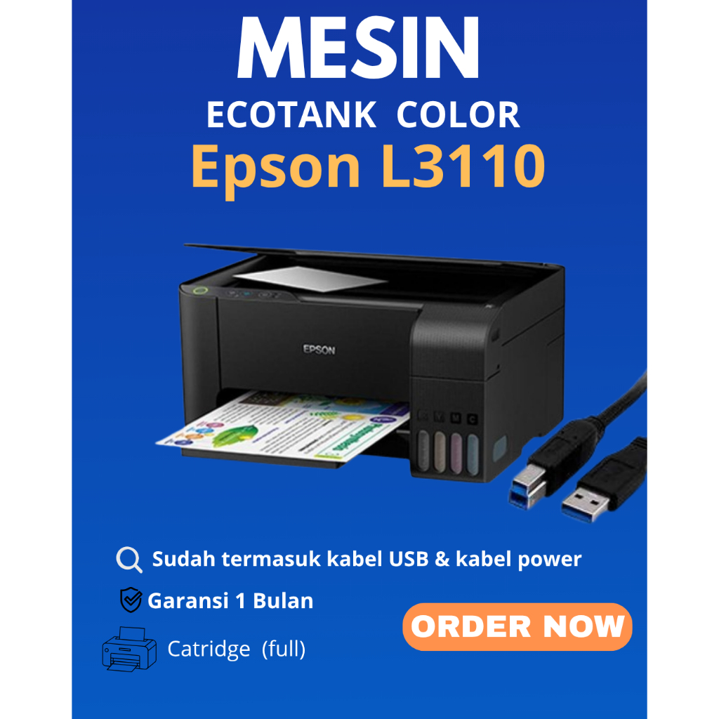 Printer Epson L3110 EcoTank All-in-One