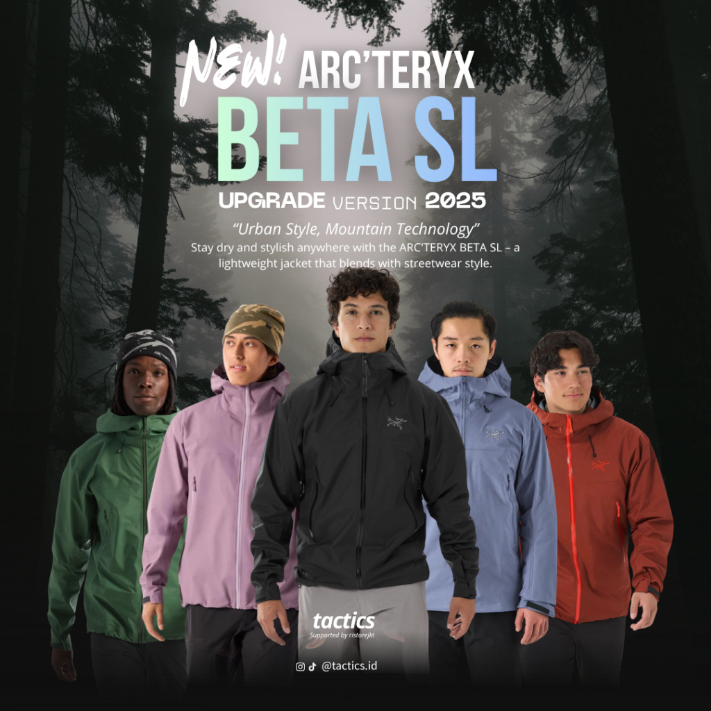 Arcteryx Beta SL Gorpcore Outdoor Jacket anti air Water repellent, windproof ( size S-XL )