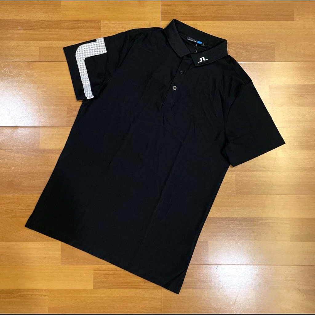 J Lindeberg JL Basic Polo Shirt // Atasan Kaos Polo Olahraga Golf Tennis Padel Basic Pria