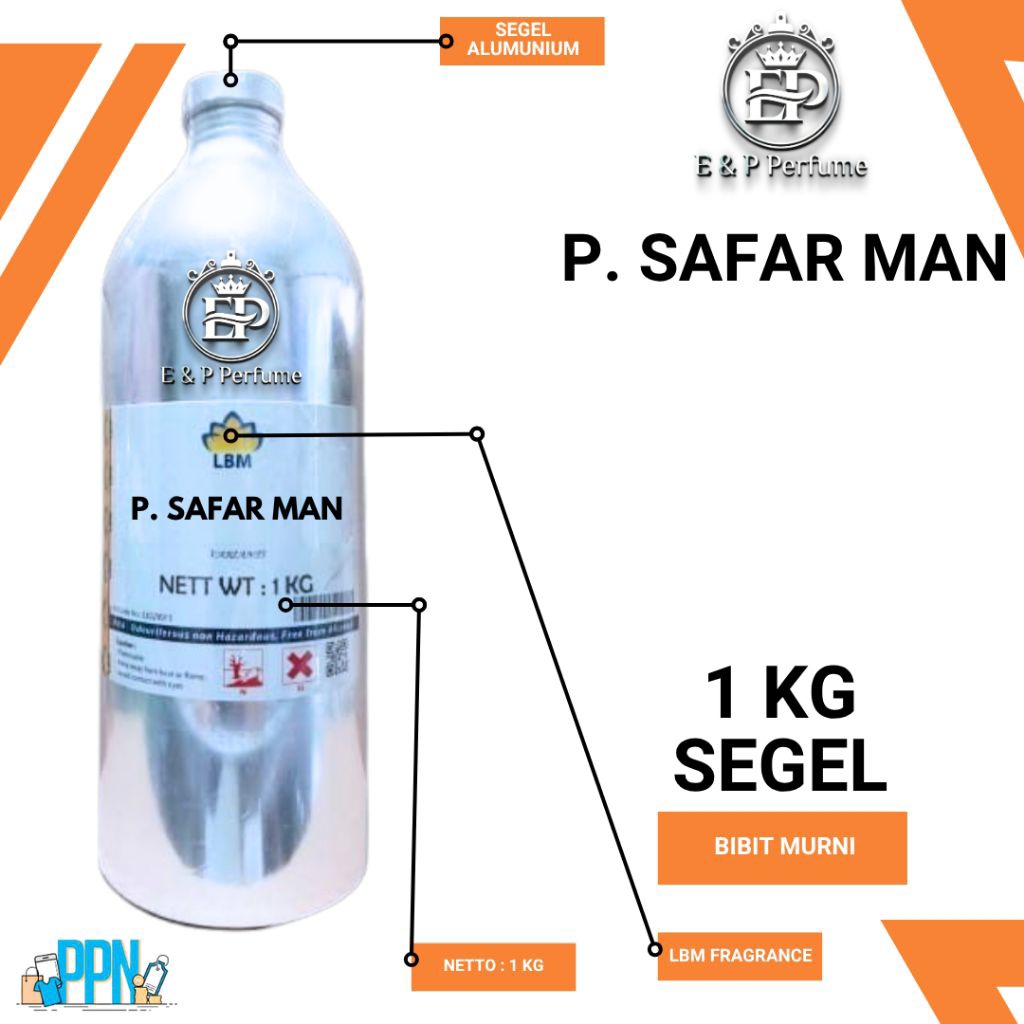 Bibit Parfum - P. Safar Man by LBM Fragrance Oil