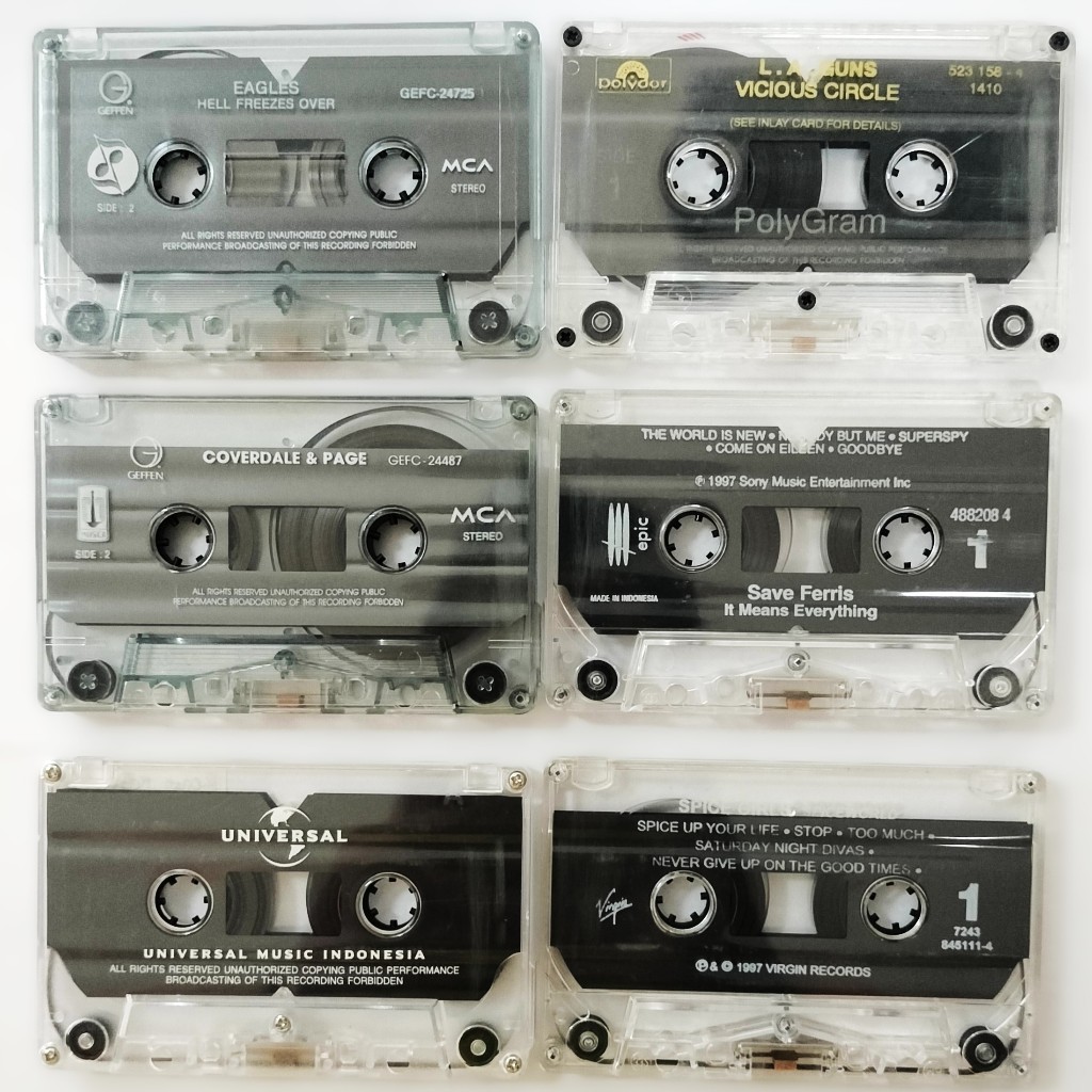 SEPAKAT SEPAKET - Eagles // L.A Guns // Coverdale & Page // Save Ferris // Ronan Keating // Spice Gi