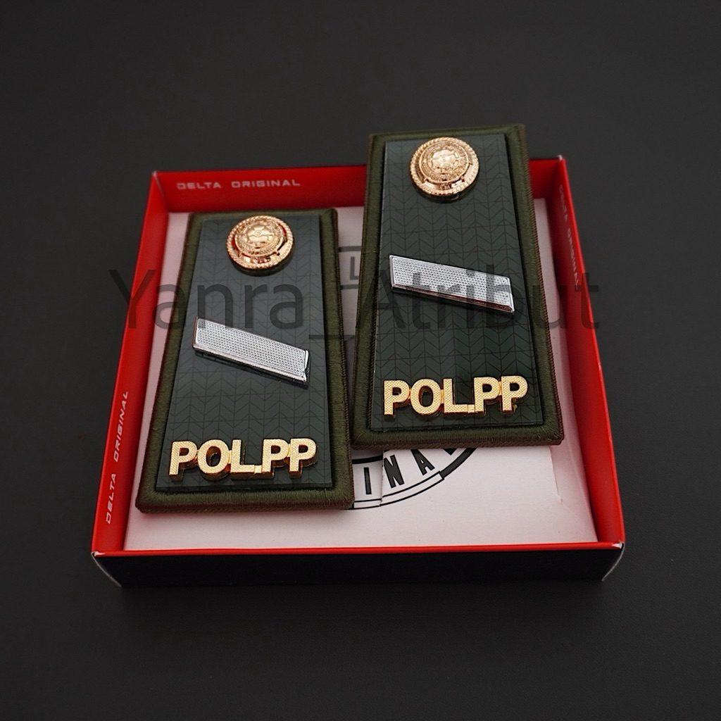 Pangkat Pol Pp 2A / Pol pp 2B / pol pp 2C / pol pp 2D Evolet Satpol Pp Pamong Praja Pdh Premium