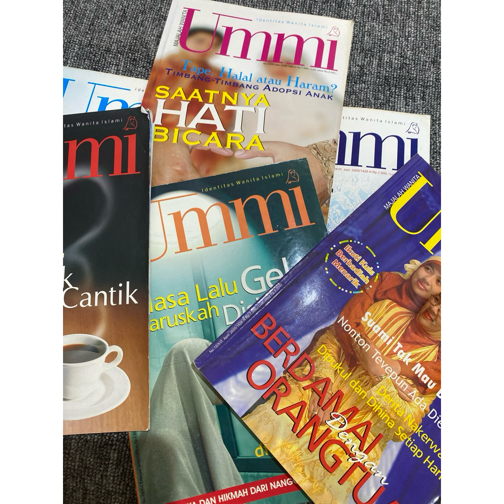 Majalah ummi bekas