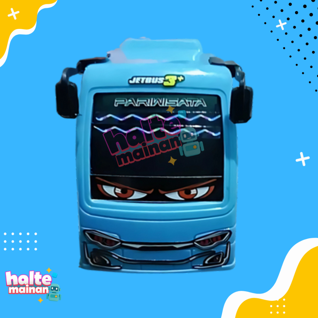Sticker Headlamp Bus Miniatur | Sticker Headlamp JB 3 / JB 5 | Sticker Cutting Bus Telolet Basuri