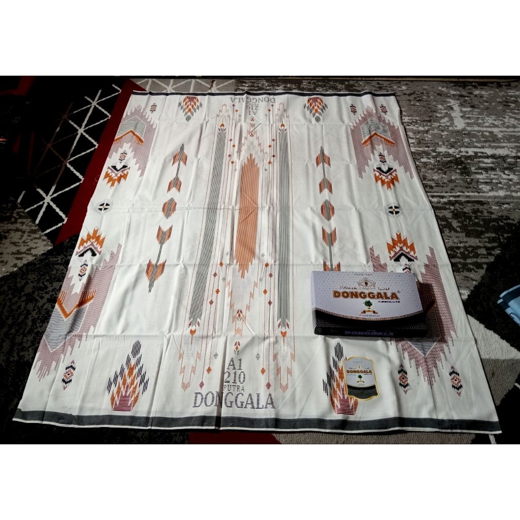 sarung donggala original motif BHS royal stb (maroko)