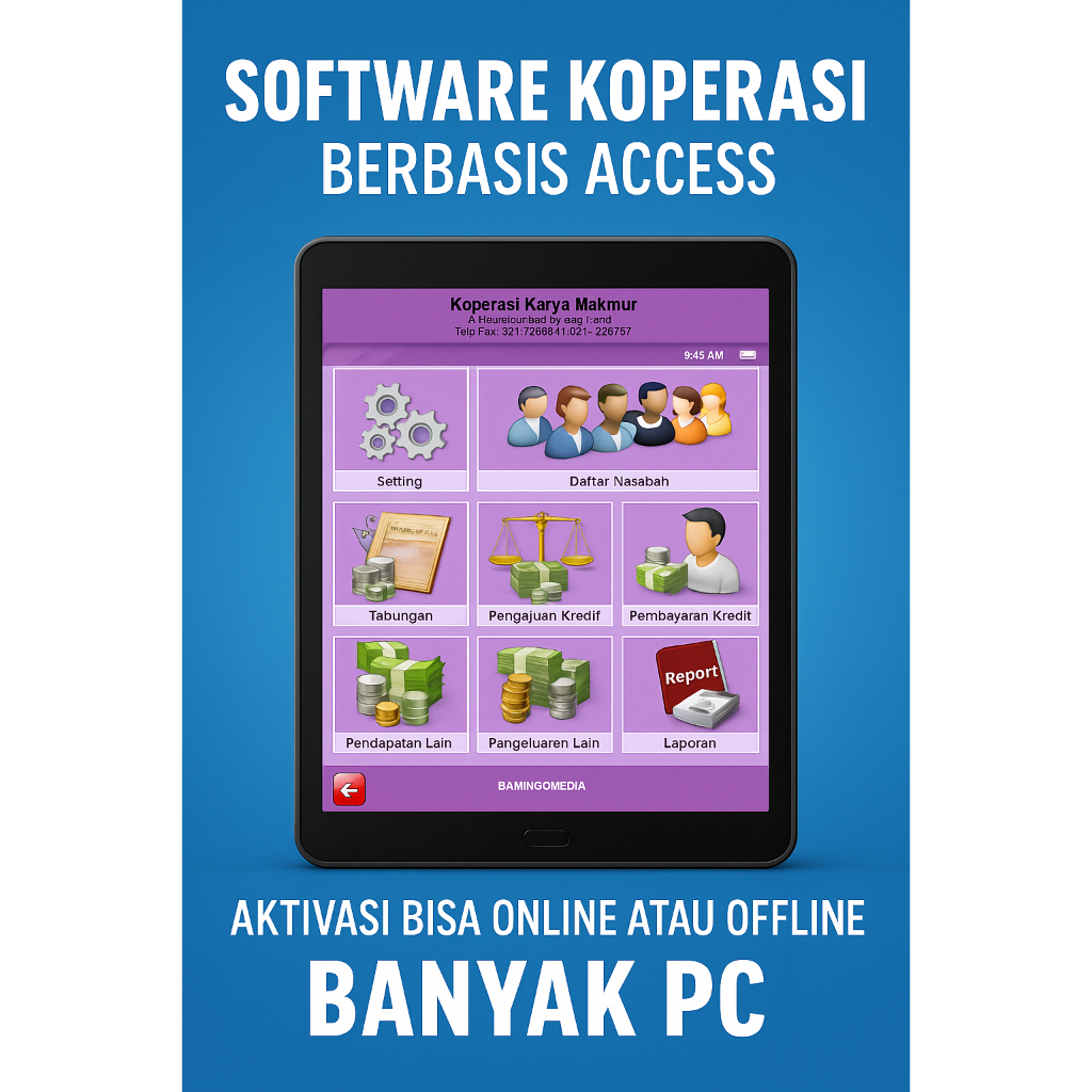 Software Aplikasi Koperasi Simpan Pinjam Serba Usaha 3.0