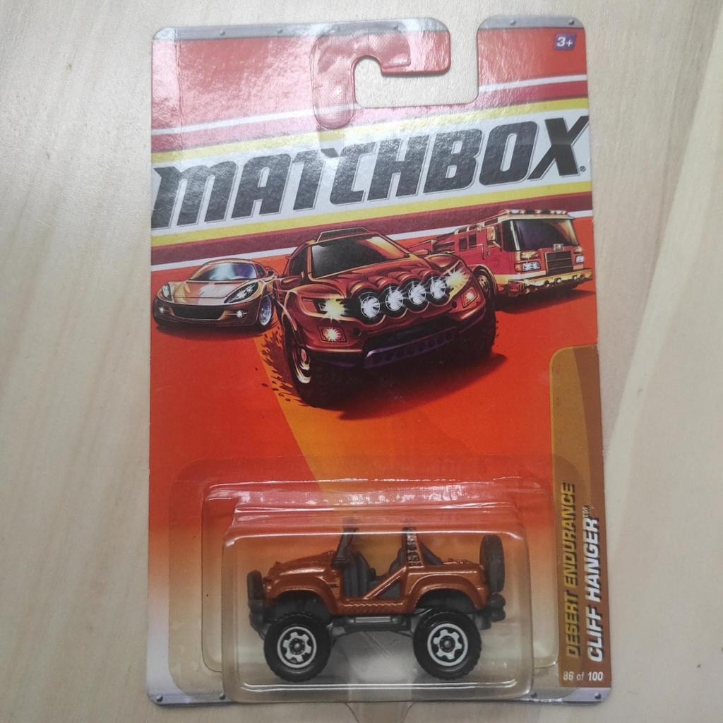Matchbox Cliff Hanger Coklat Orange