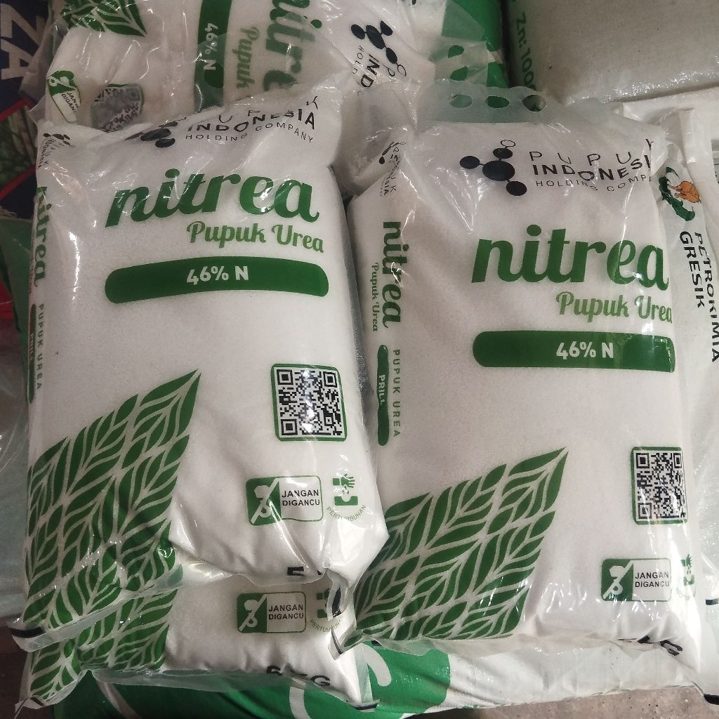 Pupuk urea nitrea prill kemasan 5 kg