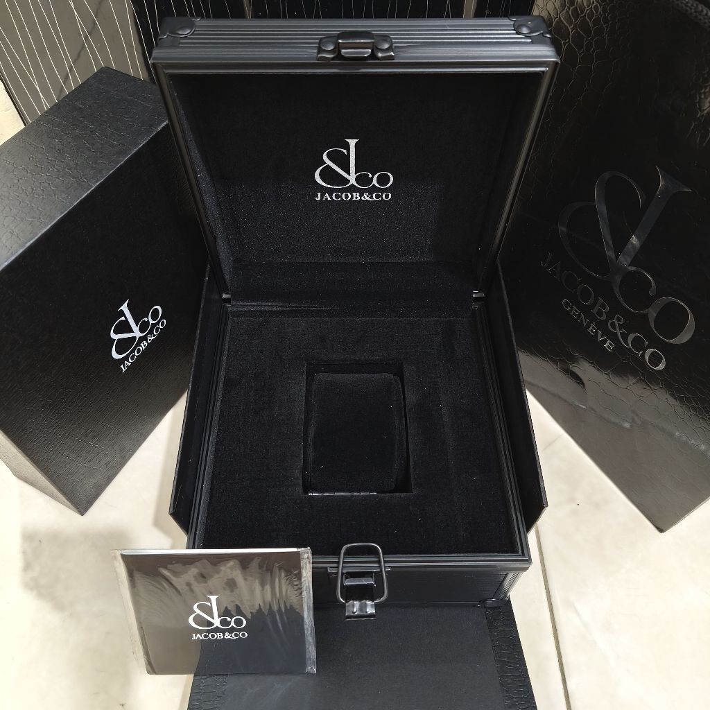 Kotak box jam tangan merk JACOB & CO JCO Watch model Original fullset