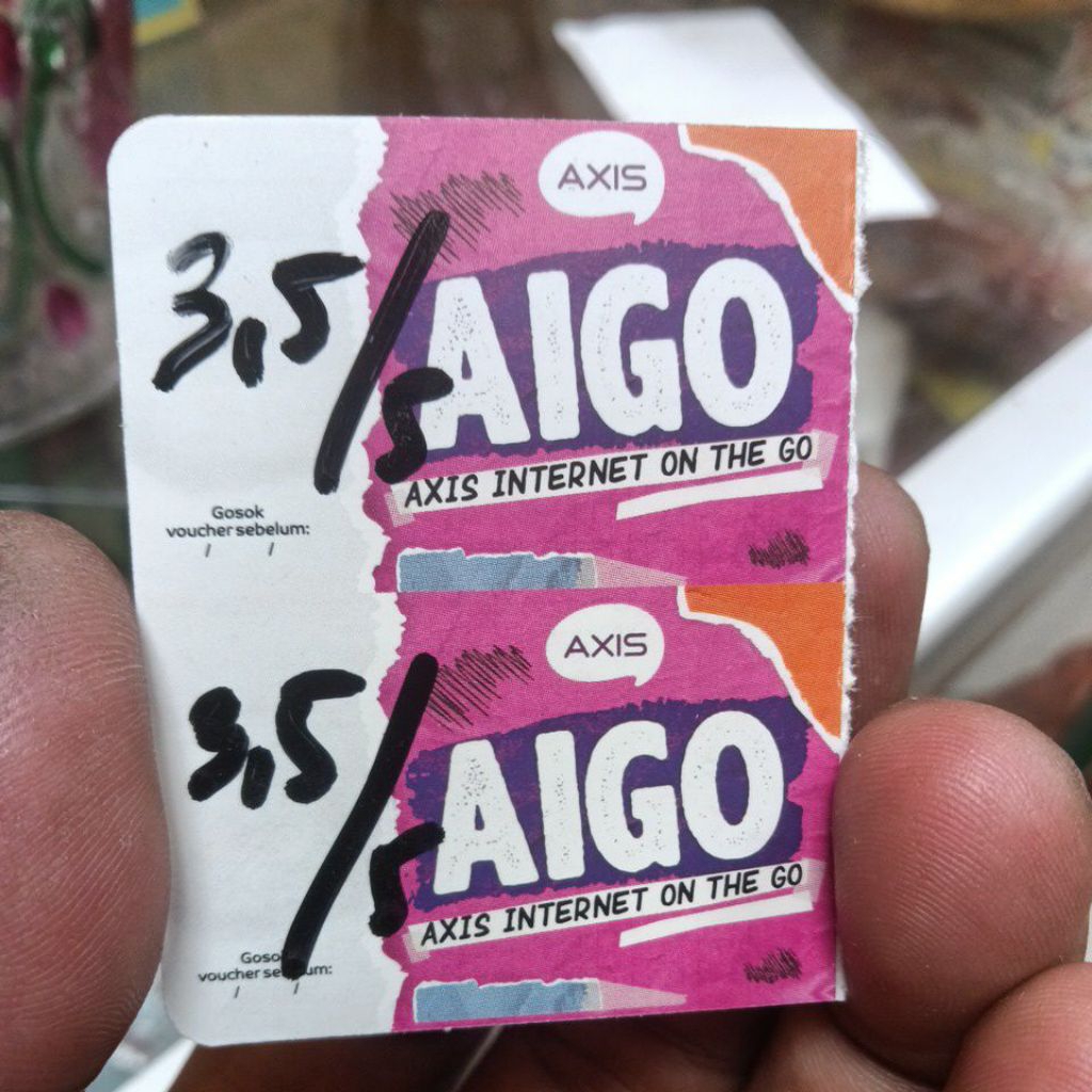 Axis Voucher Axis 3.5 GB + kuota lokal  5 hari