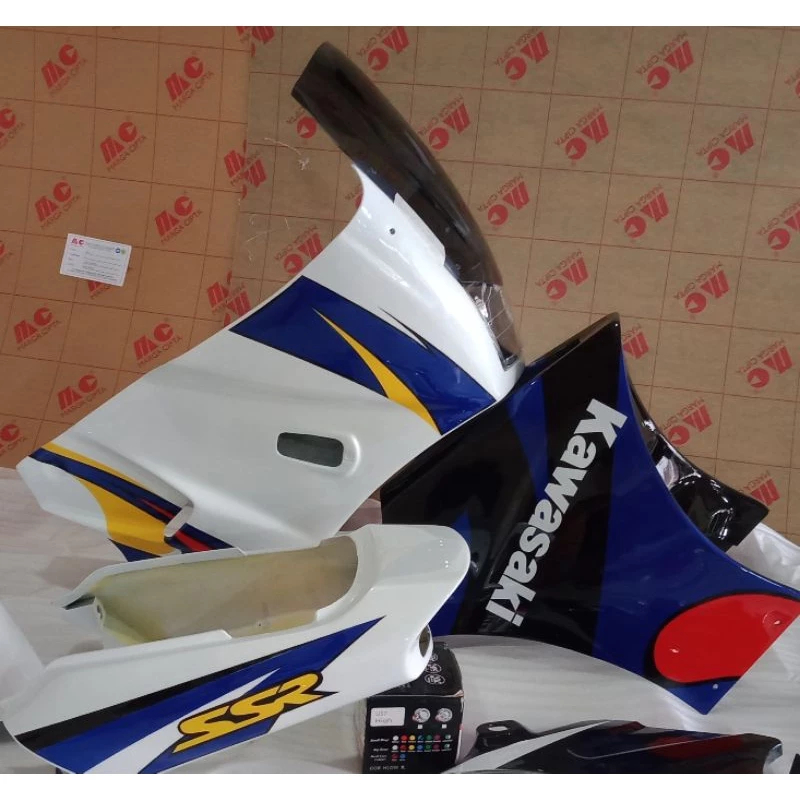 Fairing ssr atas bawah dan body belakang/fairing ssr/ssr pnp ninja r