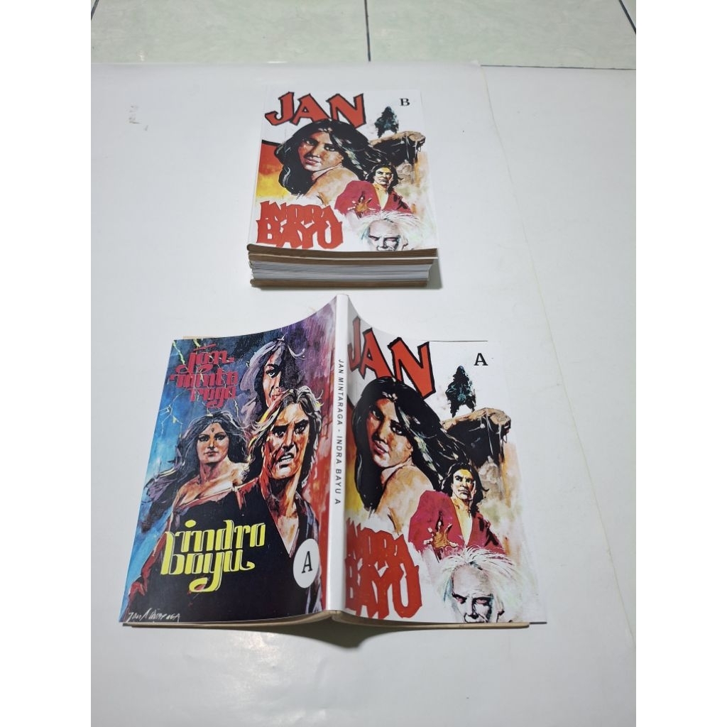 Komik silat jadul INDRA BAYU karya Jan Mintaraga