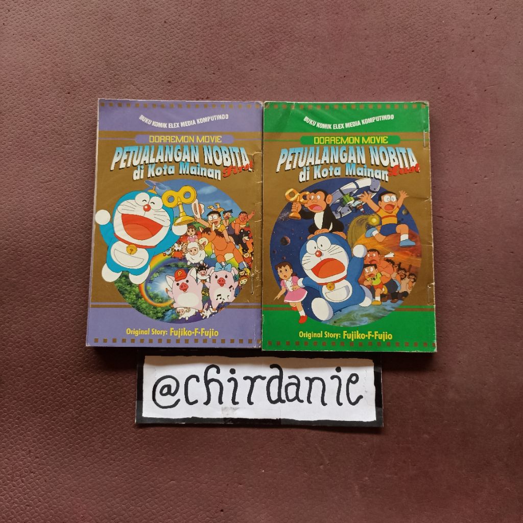 Komik DORAEMON MOVIE PETUALANGAN NOBITA DI KOTA MAINAN FIRST + LAST - Fujiko F Fujio