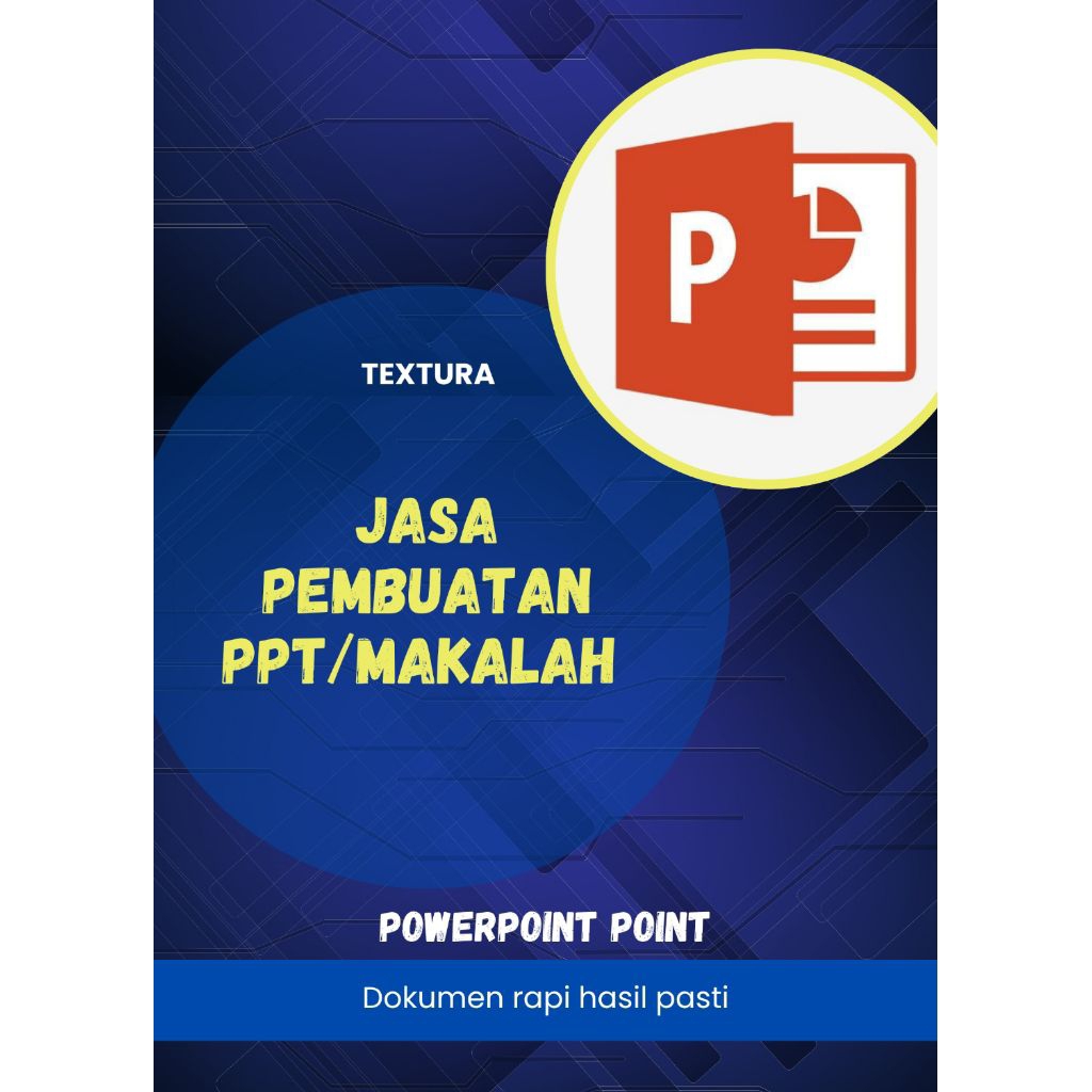 Jasa pembuatan PPT/Makalah