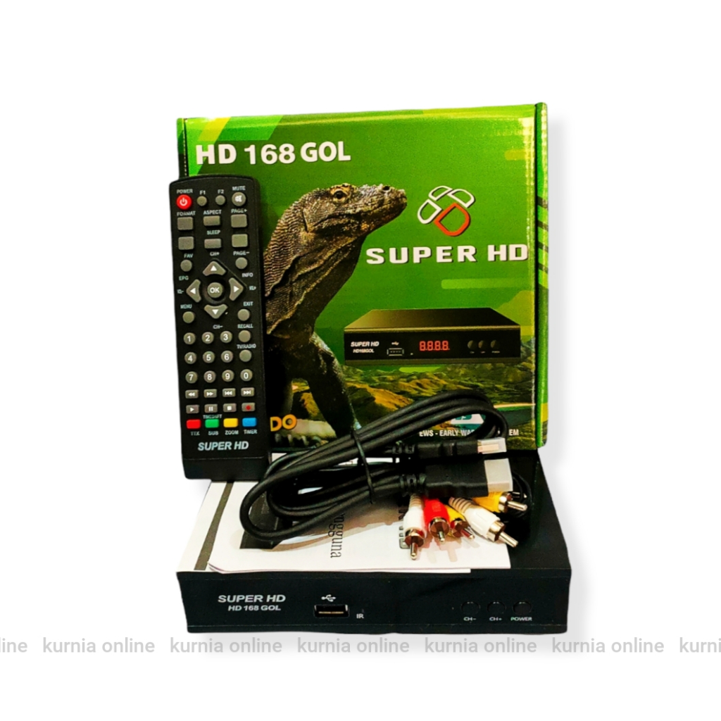 SET BOX STB SUPER GOL Komodo - (HD 168)