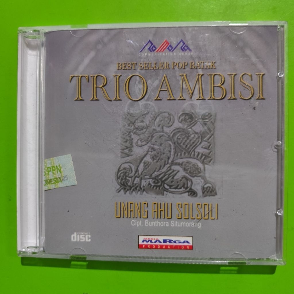 CD Original TRIO AMBISI Best Seller Pop Batak
