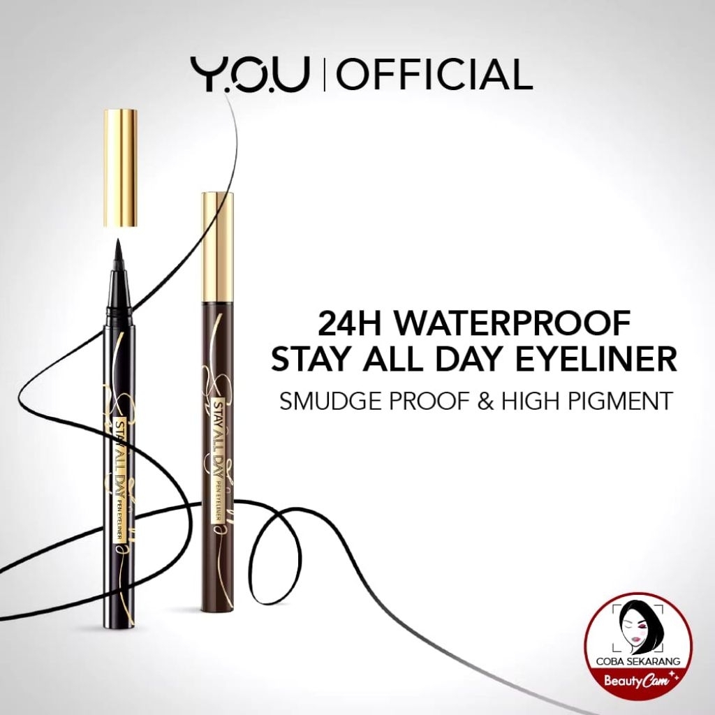 Y.O.U - YOU You you - Y.O.U Eyeliner Stay All Day Pen Eyeliner-You Eyeliner - Eliner Pen You - Eyeli