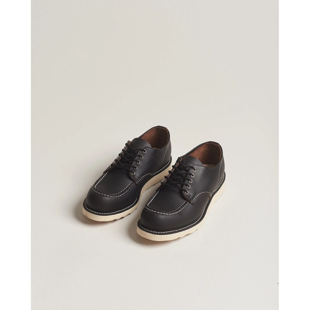 Sepatu Red Wing 8090 Moc Toe Oxford Black Praire | Authentic Made In USA