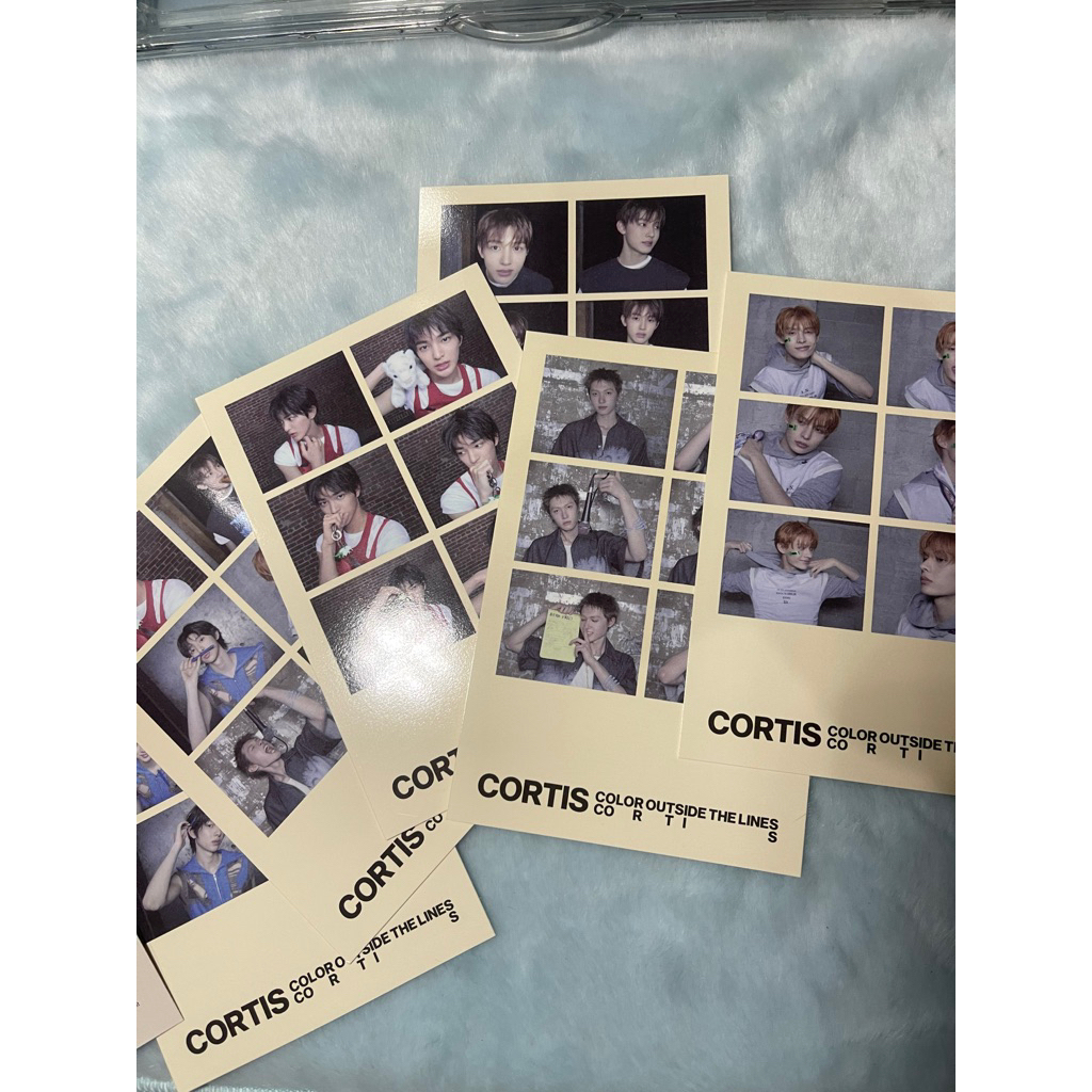 Photocut Keonho Juhoon Martis Sean James Cortis Weverse B Official Ready Stock