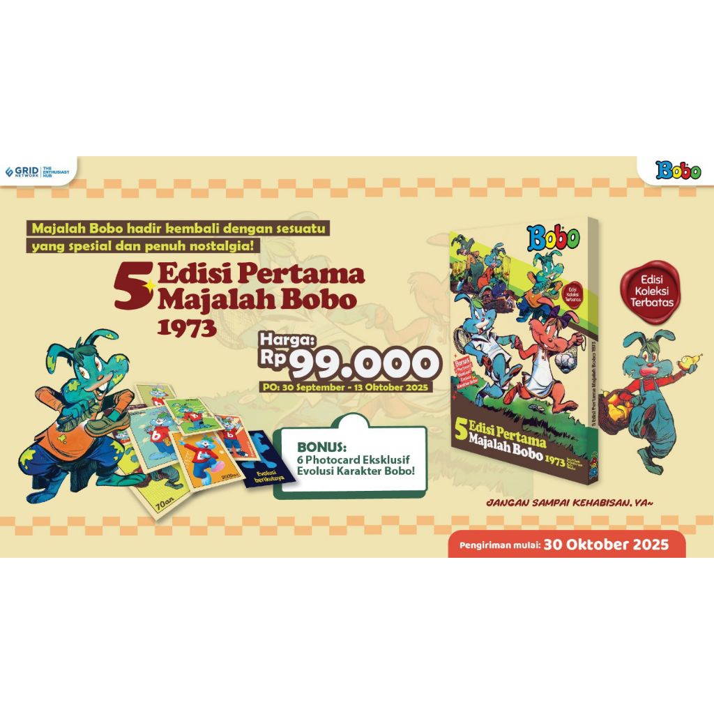 MAJALAH BOBO EDISI PERTAMA