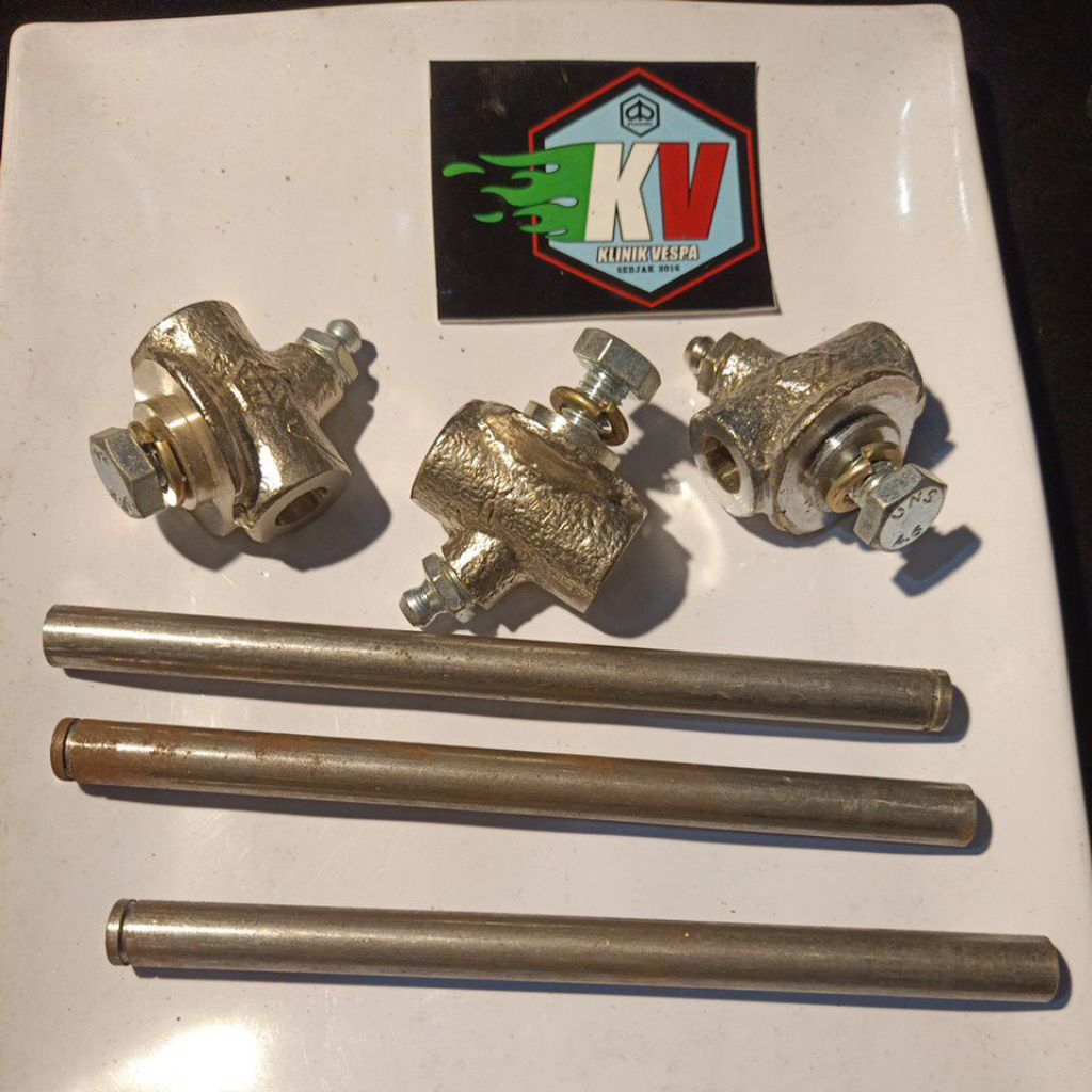 Bhos as tronion dudukan per Shok Breaker Depan Vespa Super Sprint