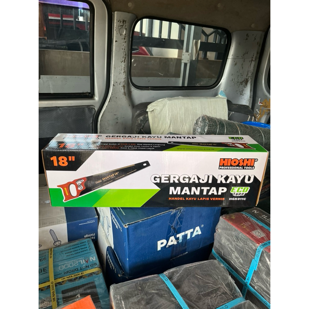 Gergaji kayu merk hioshi mantap tersedia ukuran 14” , 16” , 18”