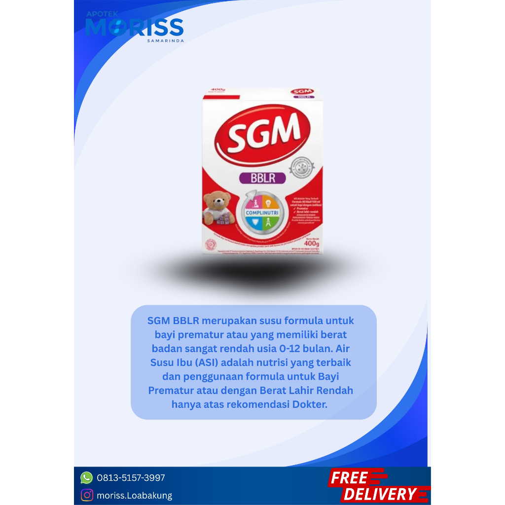 SGM BBLR SUSU FORMULA BAYI PREMATUR 400gr