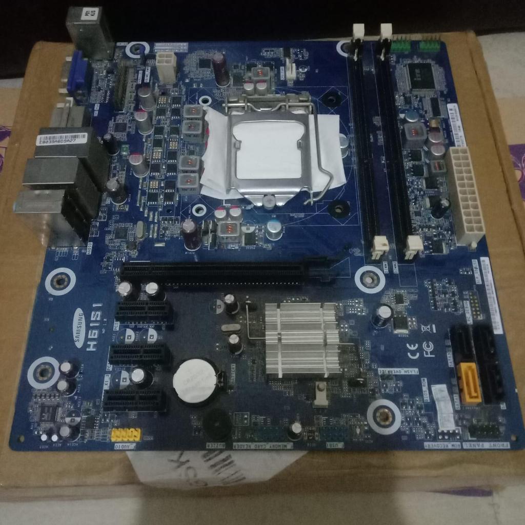 Samsung Motherboard H61 LGA 1155 DDR3 Tanpa Backpanel