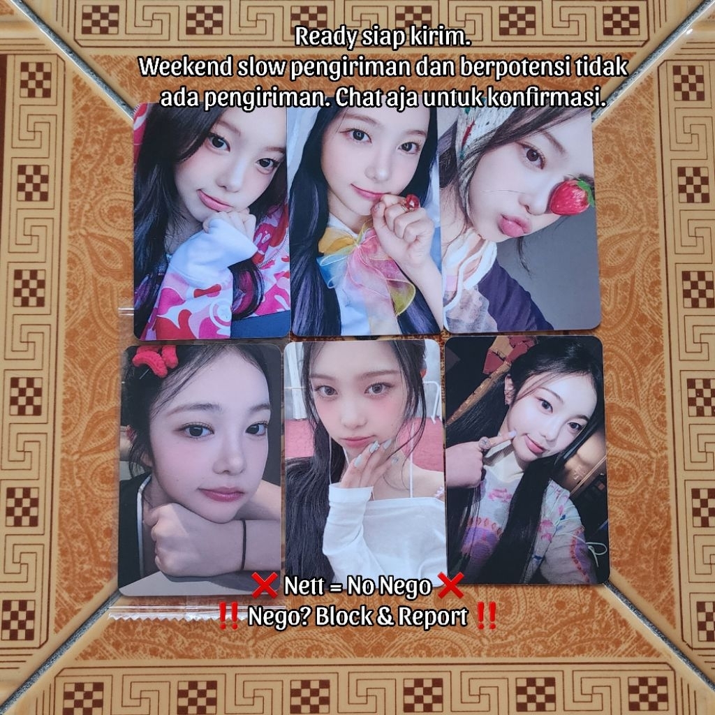 [READY STOCK] LIP LINER 2AN X HEARTS2HEARTS IAN PHOTOCARD LUCKY DRAW FOCUS APPMUS JUMPUPENT KTOWN4U 
