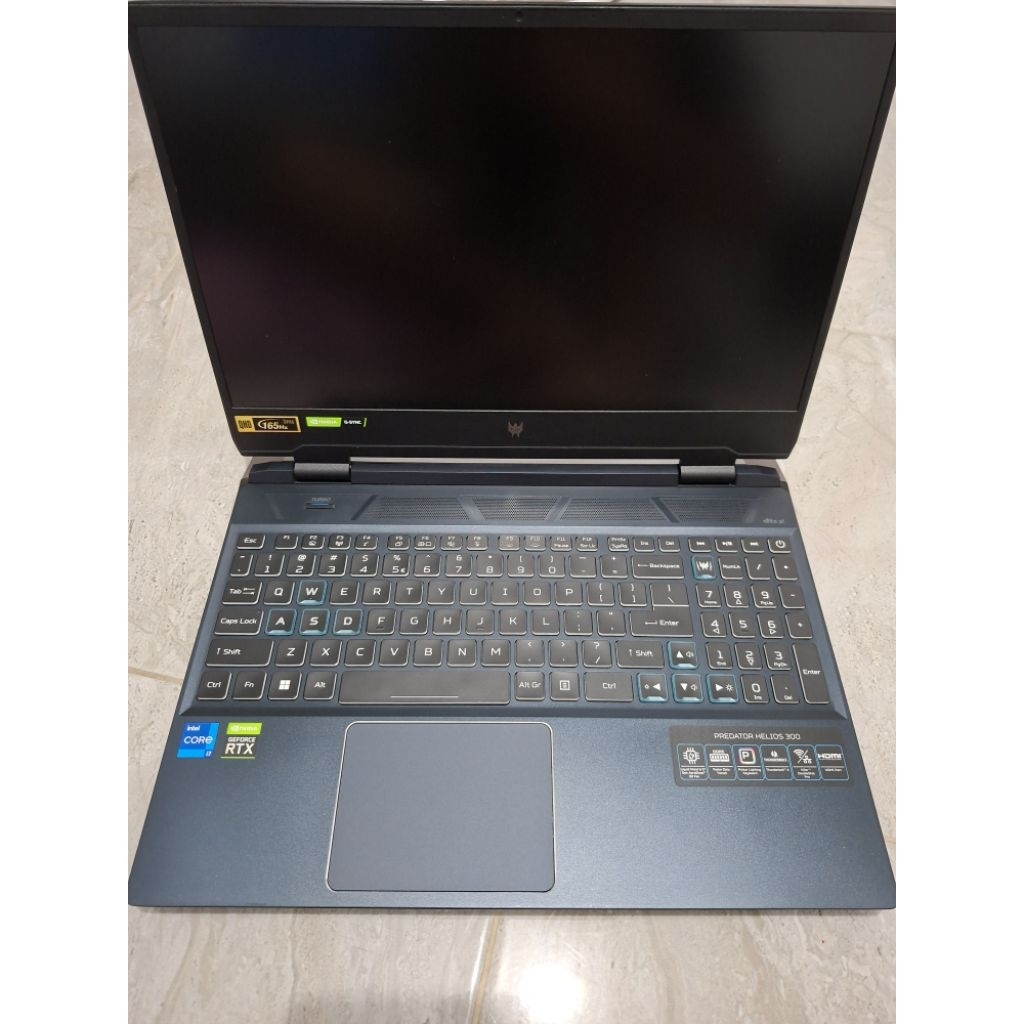 acer predator helios 300 PH315-55-778R second - bekas