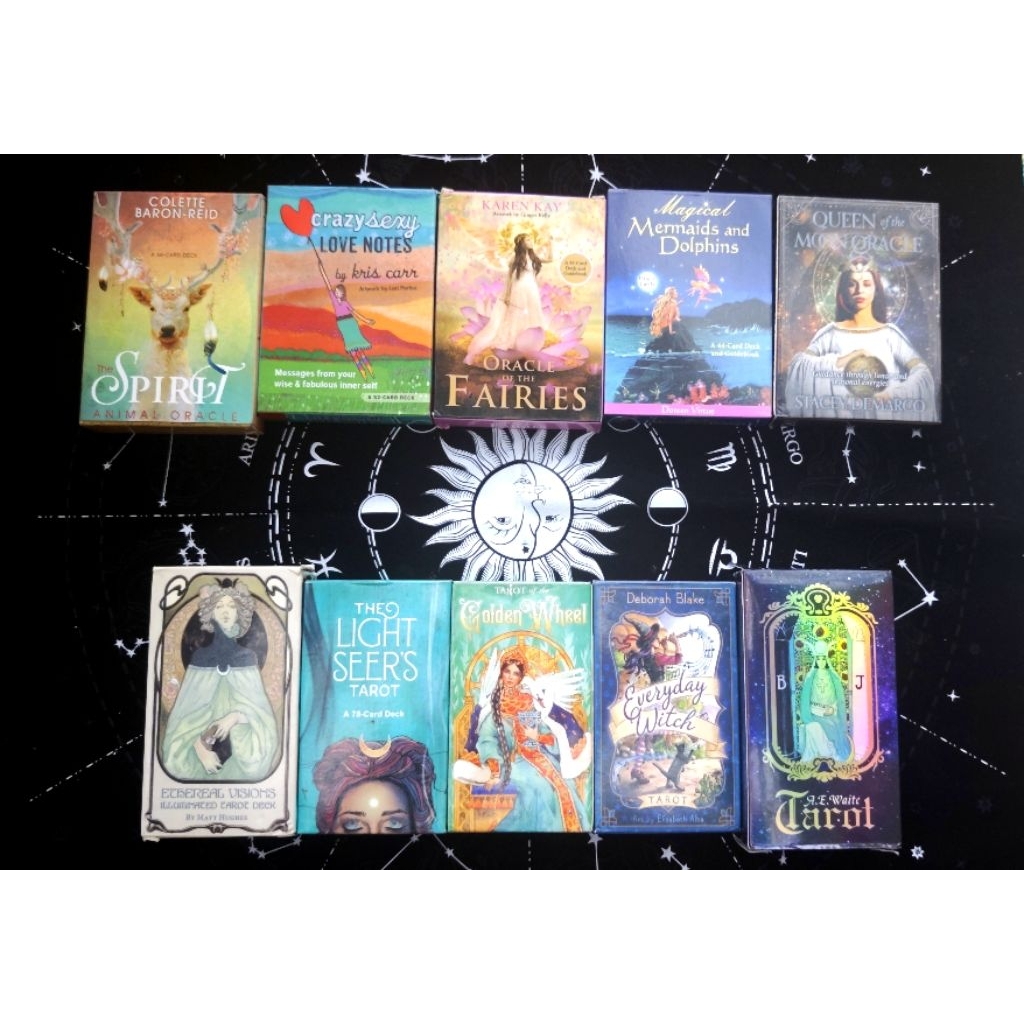 PRELOVED Oracle cards Like New. Tarot Card. good condition