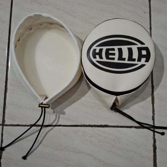 Cover Fog lamp Mobil/Motor Tutup Lampu Sorot Cover Lampu Tembak TutupLampu Kabut Model Hella Putih