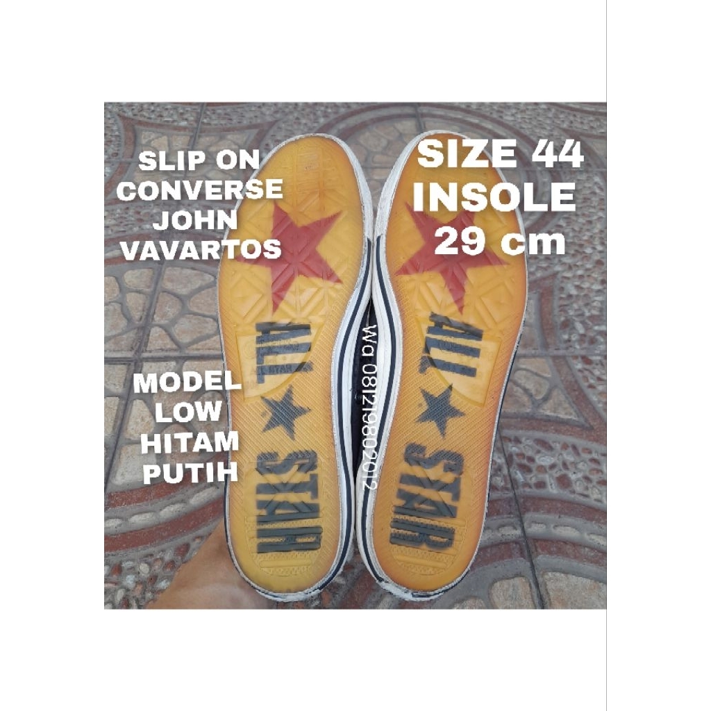 CONVERSE JOHN VAVARTOS TAPAK SLIM SLIP ON JV