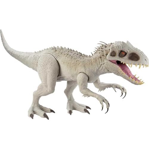 Mattel Jurassic World Camp Cretaceous Super Colossal Indominus Rex Dinosaur Toy,