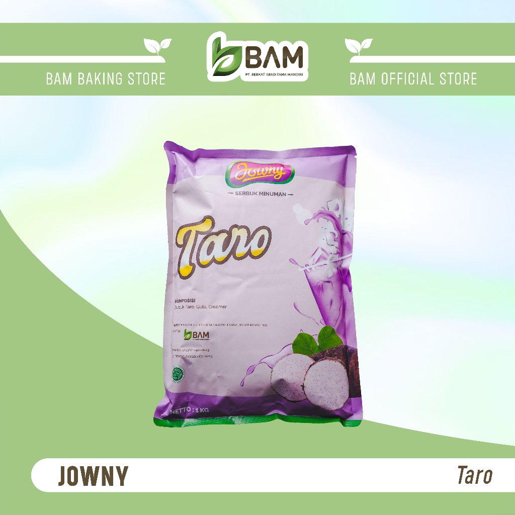 JOWNY TARO 1KG  minuman bubuk (premix) minuman instan