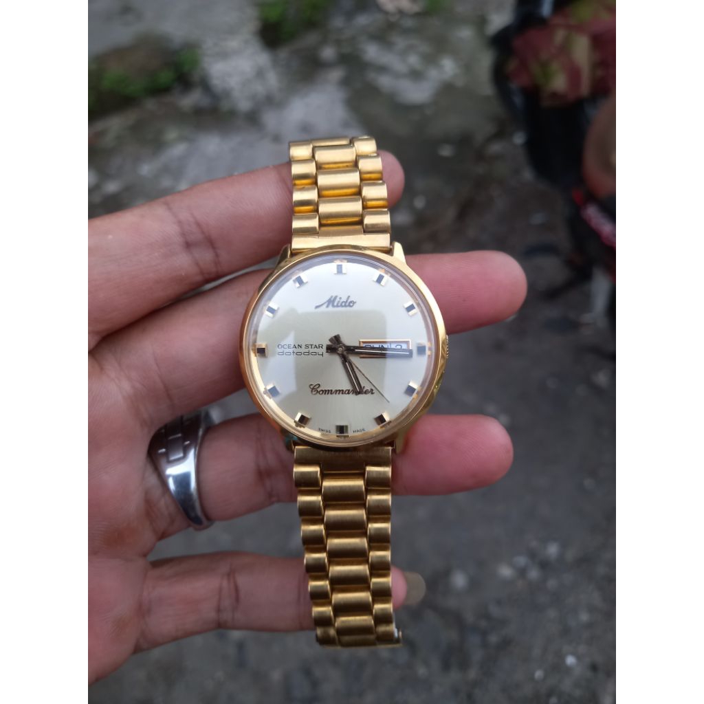 jam tangan mido original rare mulus vintage