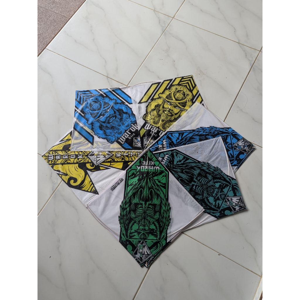 Layangan Gen Z, Super Apus Sukhoi 50 Pcs + 1 Pcs Bonus Layangan Super by Warok Kite