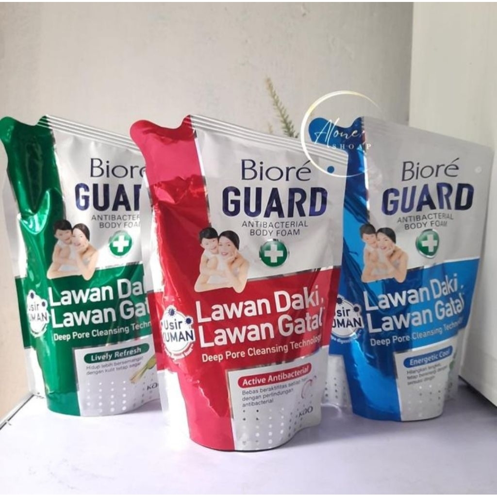 Biore Guard lawan daki 400ml sabun cair