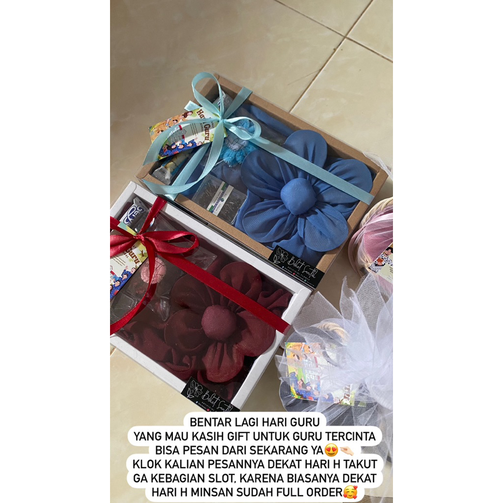 HAMPERS HIJAB, HAMPERS HARI GURU, HAPPY TEACHER DAY, GIFT HARI GURU