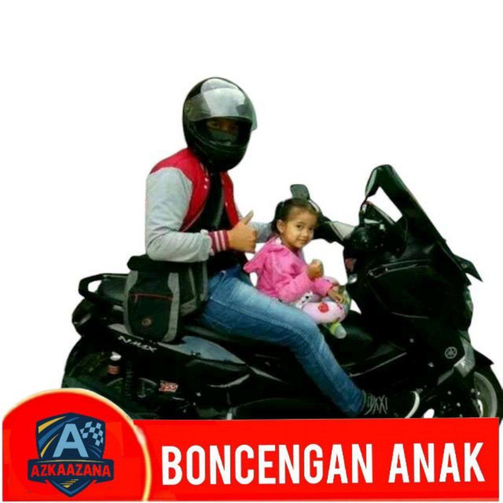 VIRAL Jok Boncengan anak Gambar kartun karakter sepeda motor nmax aerox pcx beat vario supra x 125