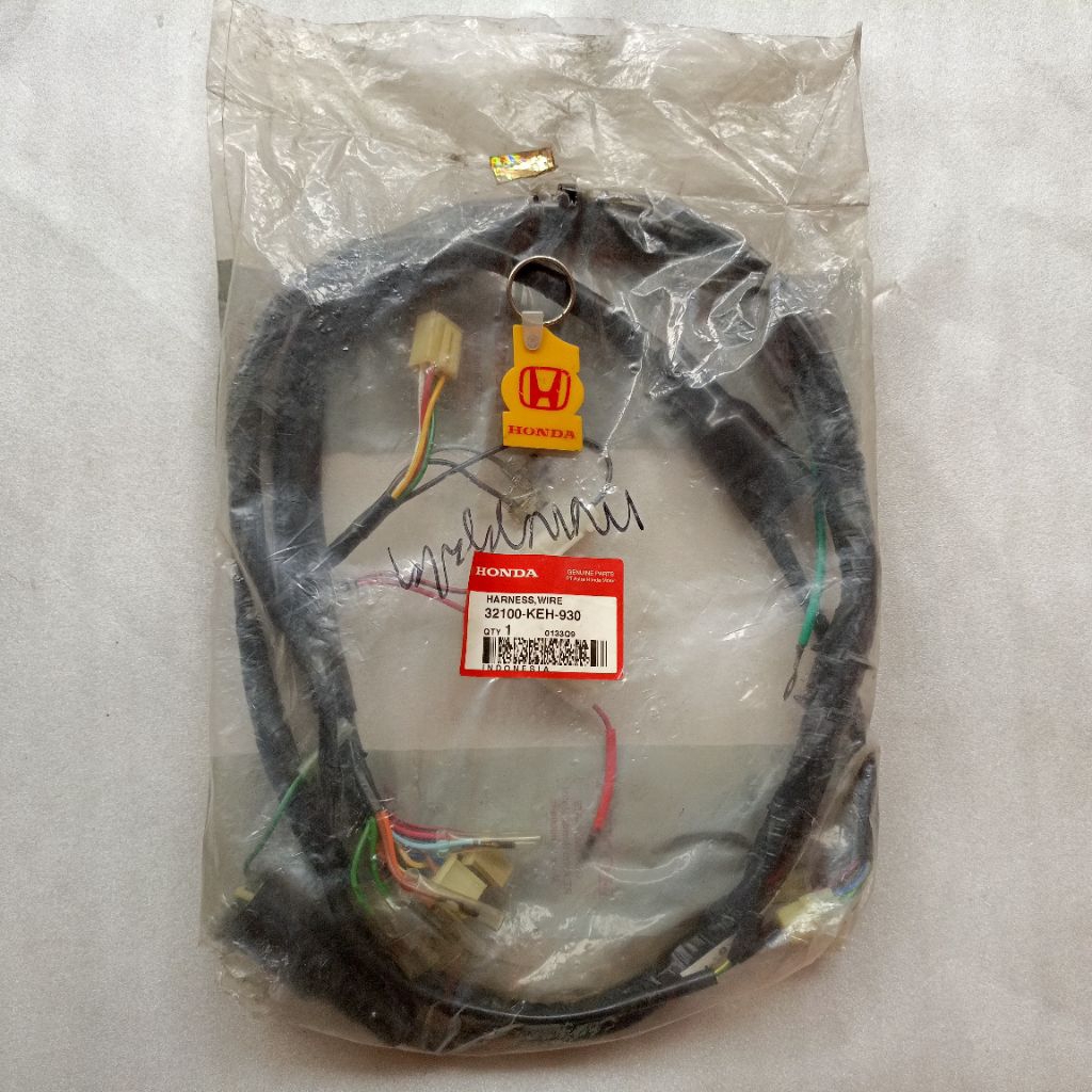 HARNESS WIRE KABEL BODY HONDA MEGAPRO LAMA HIU ENGKEL NON STATER ORIGINAL