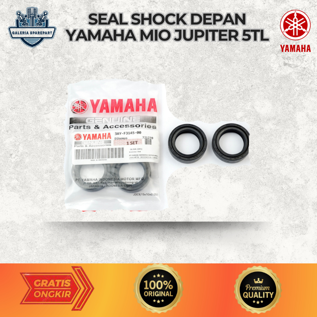seal shock depan - Seal Shock Depan Yamaha Mio Jupiter 5TL