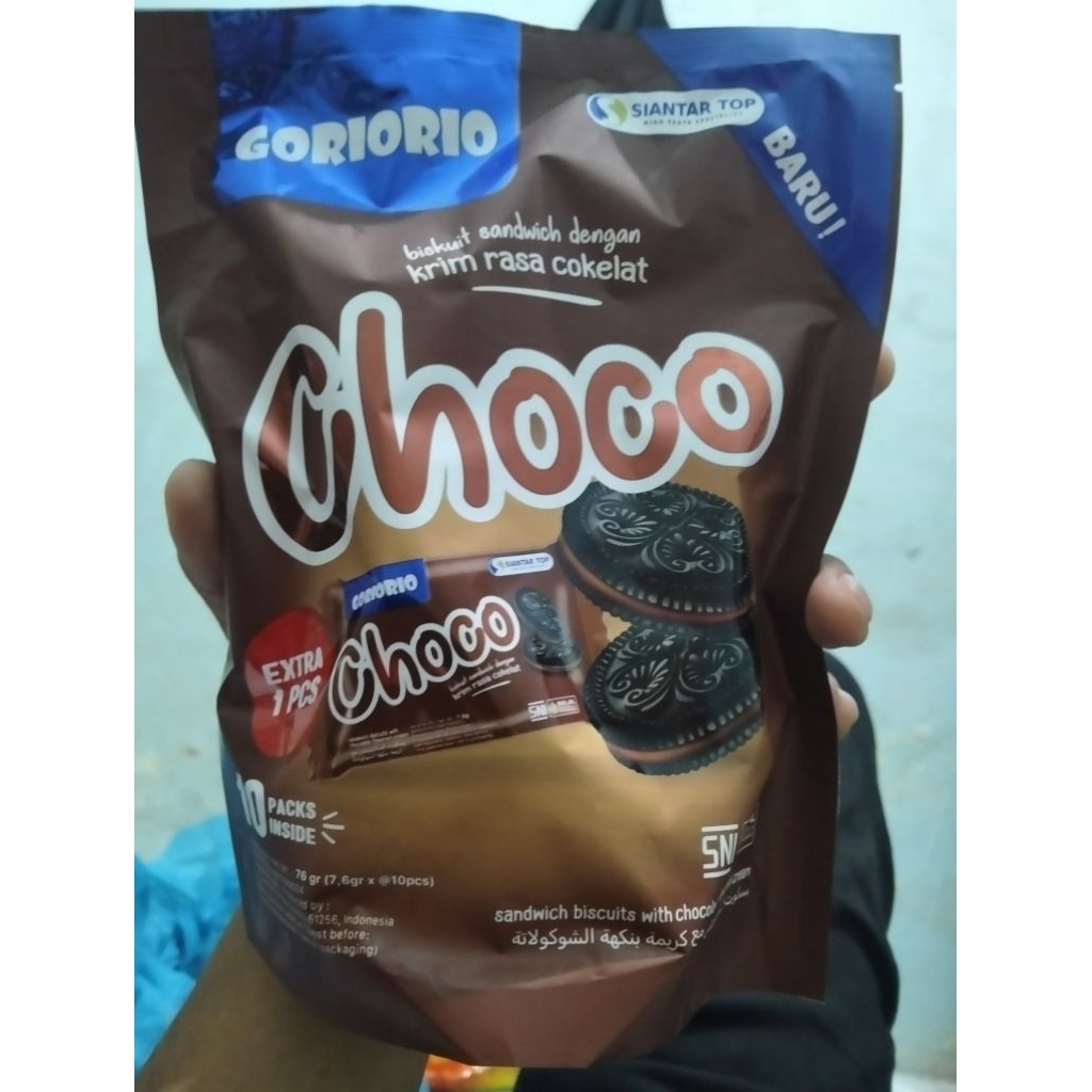 GORIOrio Berbagai Varian Rasa Coklat,vanila&coklat+vanila