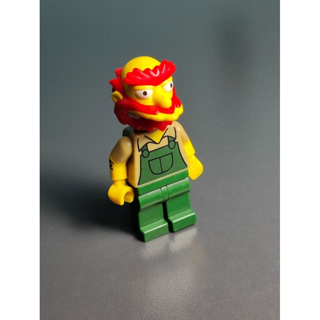 Lego Minifigure Original Groundskeeper Willie The Simpsons Bekas