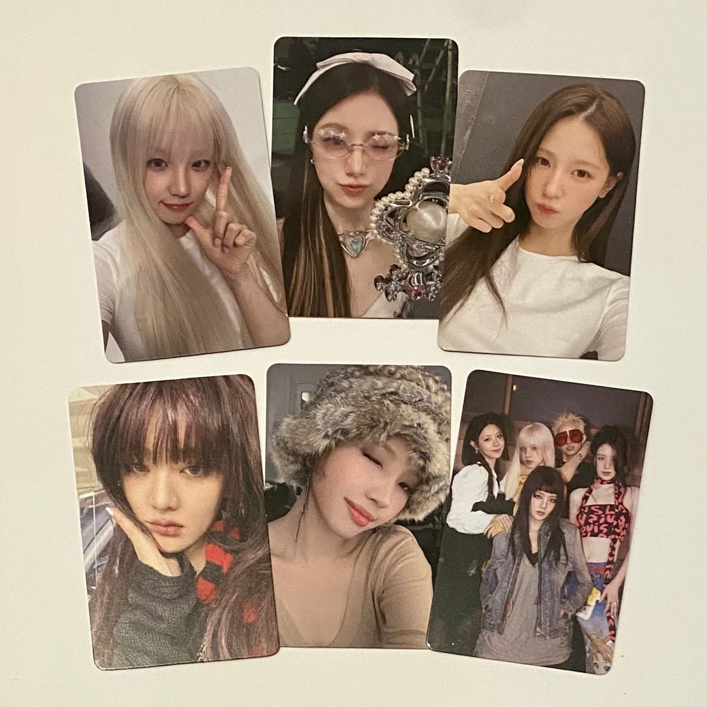 Official photocard i-dle we are good thing miyeon minnie soyeon yuqi shuhua (g)i-dle gidle g-idle