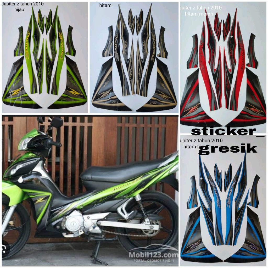 striping sticker Jupiter z 2010